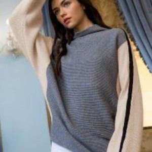 THML Mock neck sweater with some sparkle